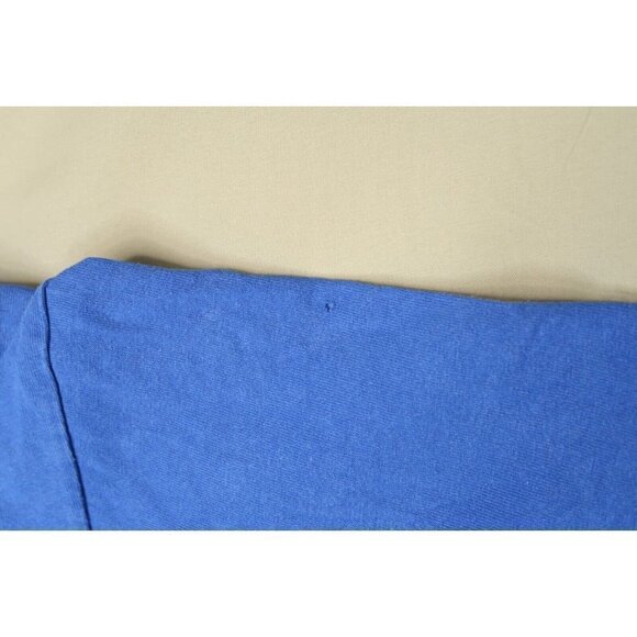 Vintage 90s Pro Club Blank Light Blue T Shirt Size Men's XXL 2X Made in the USA - Picture 12 of 12